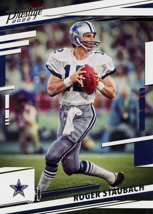2022 Panini Prestige Base Roger Staubach #85 Dallas Cowboys