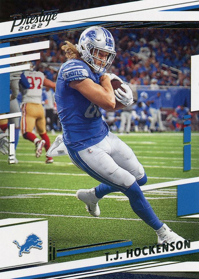 2022 Panini Prestige Base T.J. Hockenson #99 Detroit Lions