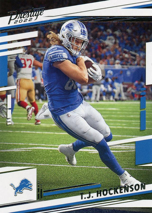 2022 Panini Prestige Base T.J. Hockenson #99 Detroit Lions