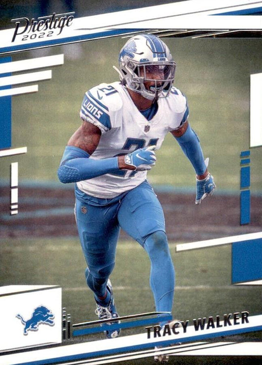 2022 Panini Prestige Base Tracy Walker #102 Detroit Lions
