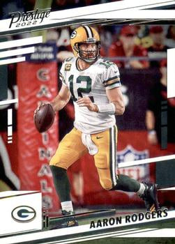 2022 Panini Prestige Base Aaron Rodgers #104 Green Bay Packers