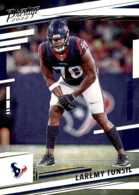 2022 Panini Prestige Base Laremy Tunsil #115 Houston Texans