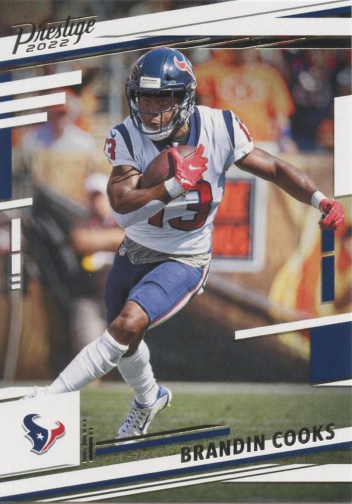 2022 Panini Prestige Base Brandin Cooks #117 Houston Texans