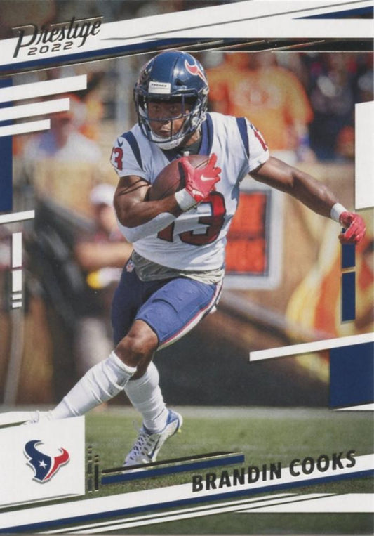 2022 Panini Prestige Base Brandin Cooks #117 Houston Texans