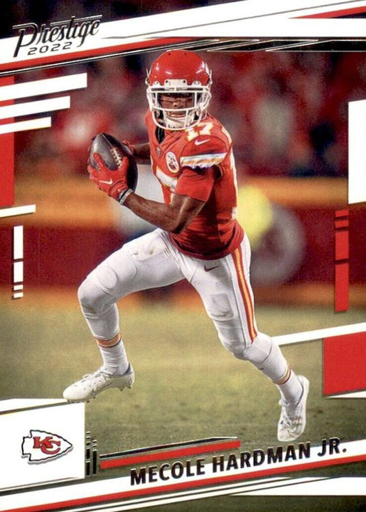 2022 Panini Prestige Base Mecole Hardman Jr. #145 Kansas City Chiefs