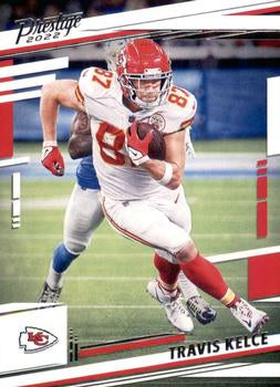 2022 Panini Prestige Base Travis Kelce #146 Kansas City Chiefs