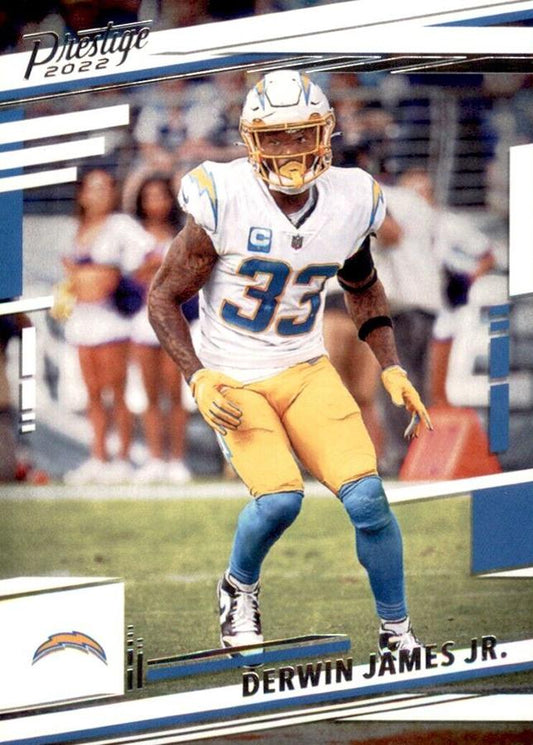2022 Panini Prestige Base Derwin James Jr. #158 Los Angeles Chargers