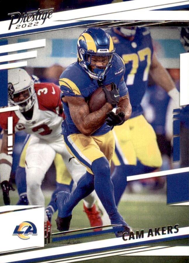 2022 Panini Prestige Base Cam Akers #162 Los Angeles Rams
