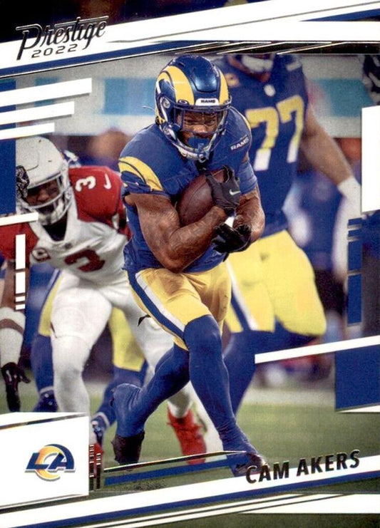 2022 Panini Prestige Base Cam Akers #162 Los Angeles Rams