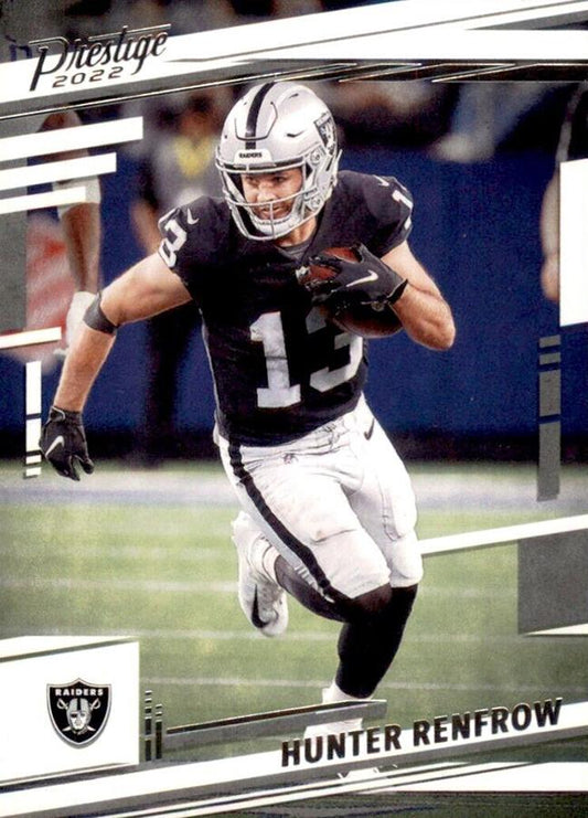 2022 Panini Prestige Base Hunter Renfrow #173 Las Vegas Raiders