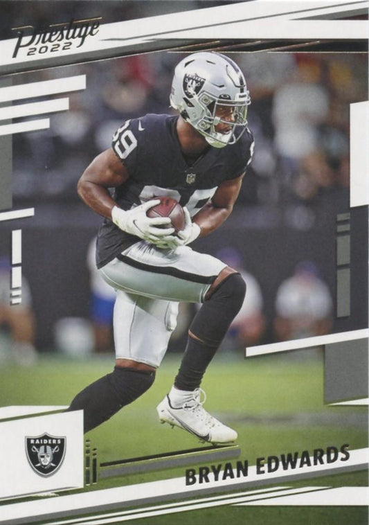 2022 Panini Prestige Base Bryan Edwards #174 Las Vegas Raiders