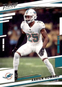 2022 Panini Prestige Base Xavien Howard #186 Miami Dolphins