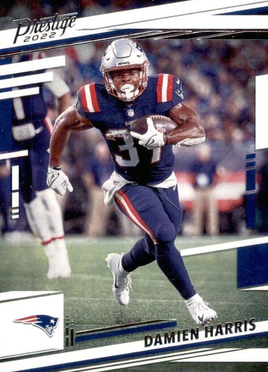 2022 Panini Prestige Base Damien Harris #199 New England Patriots