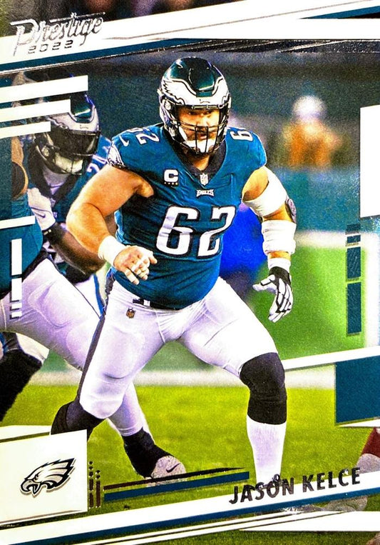 2022 Panini Prestige Base Jason Kelce #239 Philadelphia Eagles