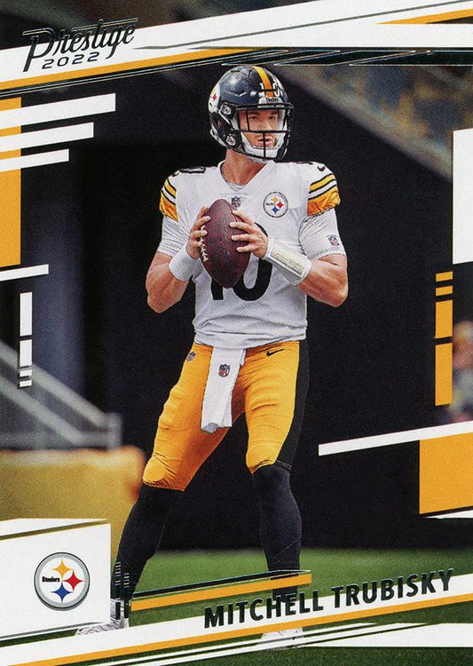 2022 Panini Prestige Base Mitchell Trubisky #244 Pittsburgh Steelers