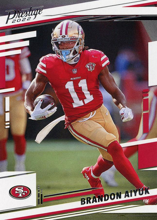 2022 Panini Prestige Base Brandon Aiyuk #267 San Francisco 49ers