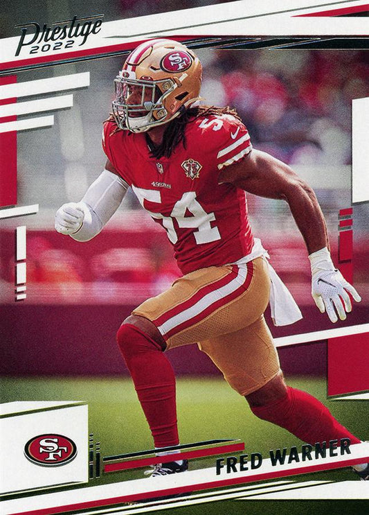2022 Panini Prestige Base Fred Warner #271 San Francisco 49ers