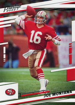 2022 Panini Prestige Base Joe Montana #272 San Francisco 49ers