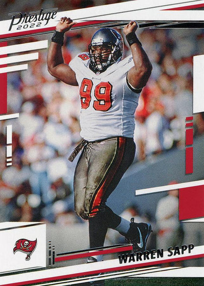 2022 Panini Prestige Base Warren Sapp #282 Tampa Bay Buccaneers