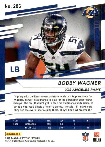 2022 Panini Prestige Base Bobby Wagner #286 Los Angeles Rams