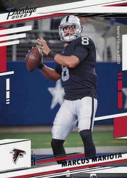 2022 Panini Prestige Base Marcus Mariota #292 Atlanta Falcons