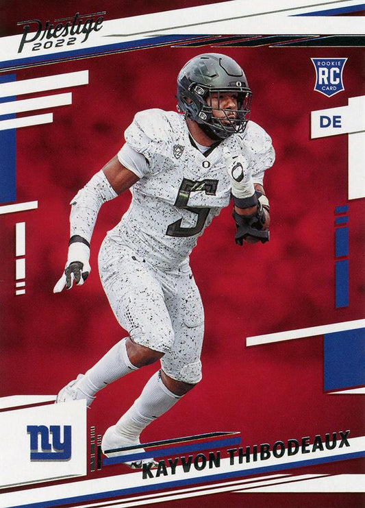 2022 Panini Prestige Rookies Kayvon Thibodeaux RC #311 New York Giants