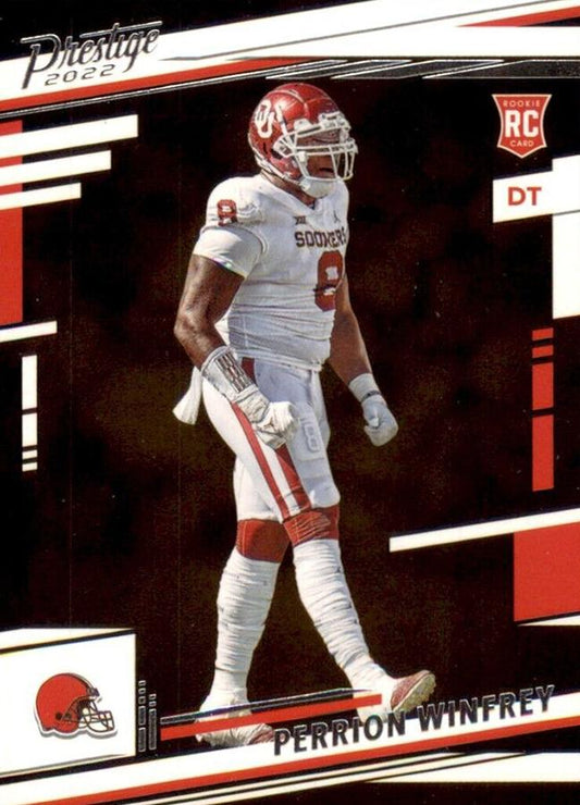 2022 Panini Prestige Rookies Perrion Winfrey RC #353 Cleveland Browns