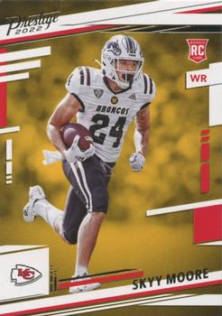2022 Panini Prestige Rookies Skyy Moore RC #372 Kansas City Chiefs