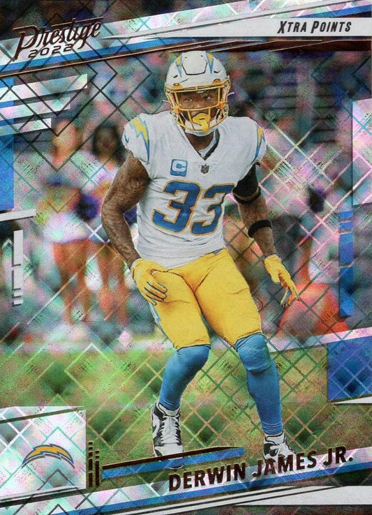 2022 Panini Prestige Xtra Points Diamond Derwin James Jr. #158 Los Angeles Chargers