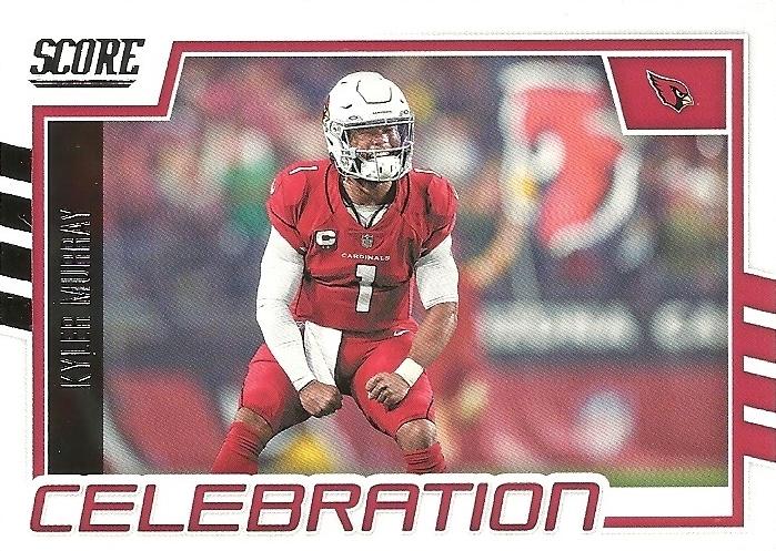 2022 Panini Score Celebration Kyler Murray C-KM Arizona Cardinals