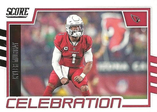 2022 Panini Score Celebration Kyler Murray C-KM Arizona Cardinals