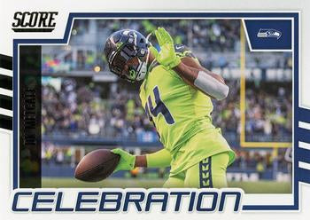 2022 Panini Score Celebration DK Metcalf C-DKM Seattle Seahawks