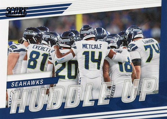 2022 Panini Score Huddle Up Seattle Seahawks HU-SEA Seattle Seahawks