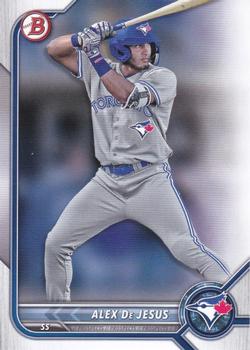 2022 Bowman Draft Alex De Jesus BD-147 Toronto Blue Jays