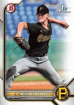 2022 Bowman Draft Michael Kennedy BD-176 Pittsburgh Pirates