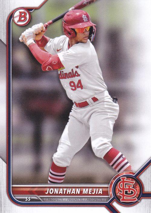 2022 Bowman Draft Jonathan Mejia BD-186 St. Louis Cardinals