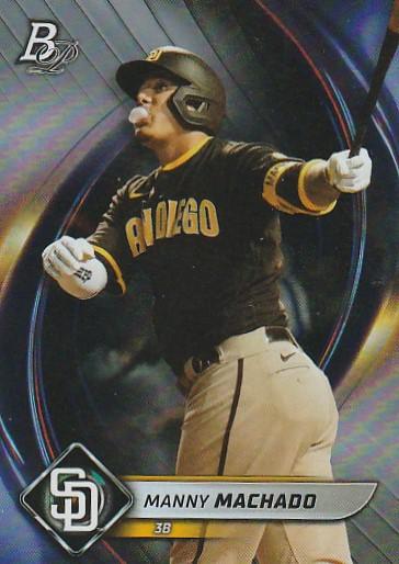 2022 Bowman Platinum Base Manny Machado #45 San Diego Padres