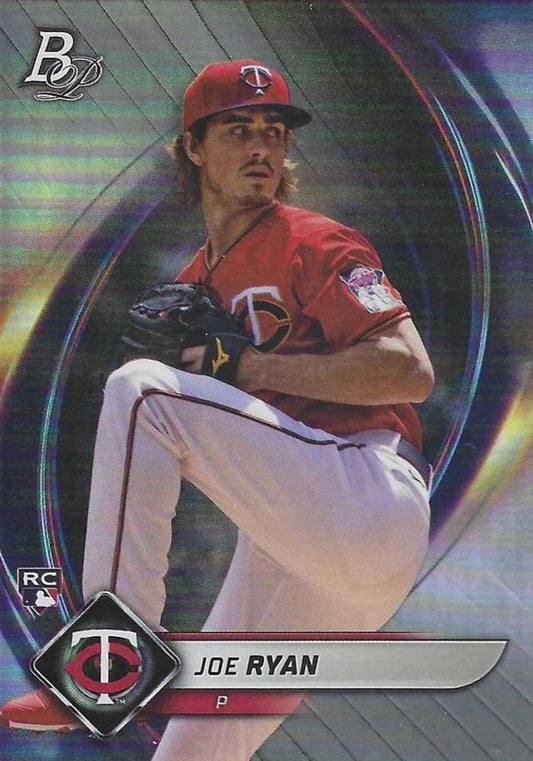 2022 Bowman Platinum Base Joe Ryan RC #70 Minnesota Twins