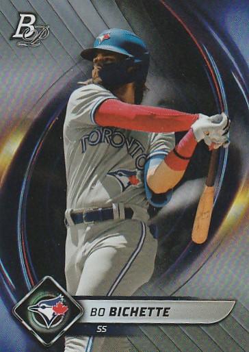 2022 Bowman Platinum Base Bo Bichette #79 Toronto Blue Jays