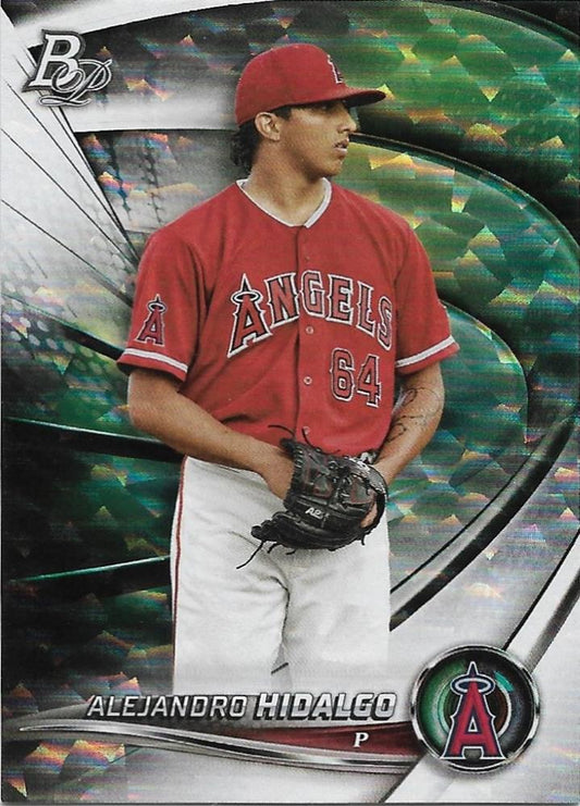 2022 Bowman Platinum Top Prospects Ice Foilboard Top Prospects Alejandro Hidalgo #TOP-20 Los Angeles Angels