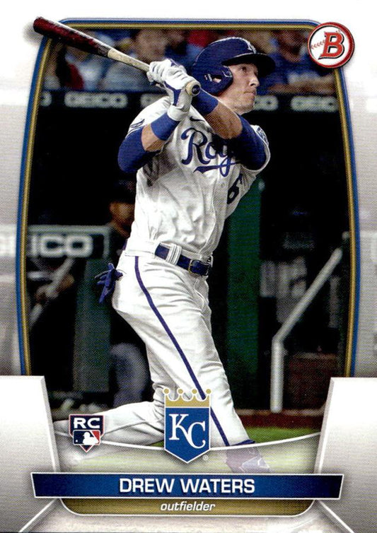 2023 Bowman Drew Waters RC #5 Kansas City Royals