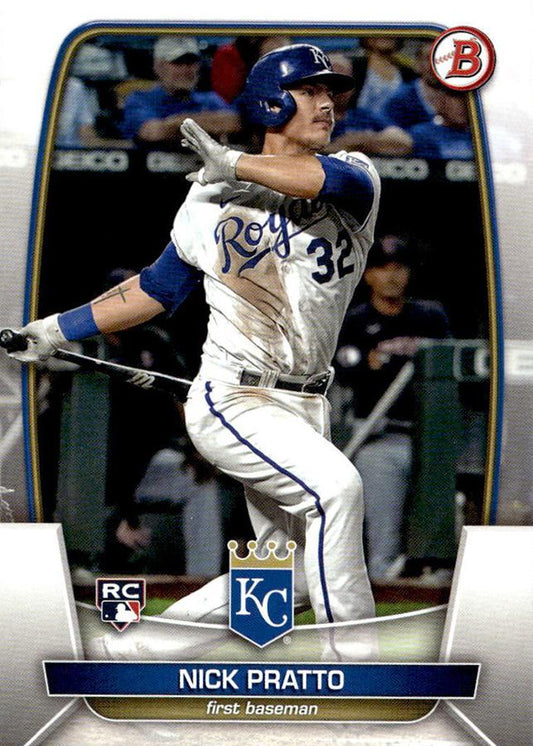 2023 Bowman Nick Pratto RC #8 Kansas City Royals