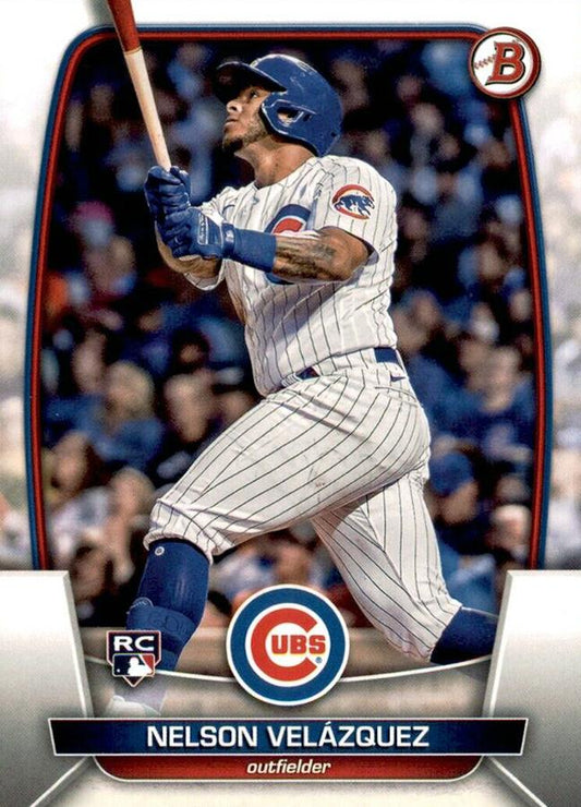 2023 Bowman Nelson Velazquez RC #12 Chicago Cubs