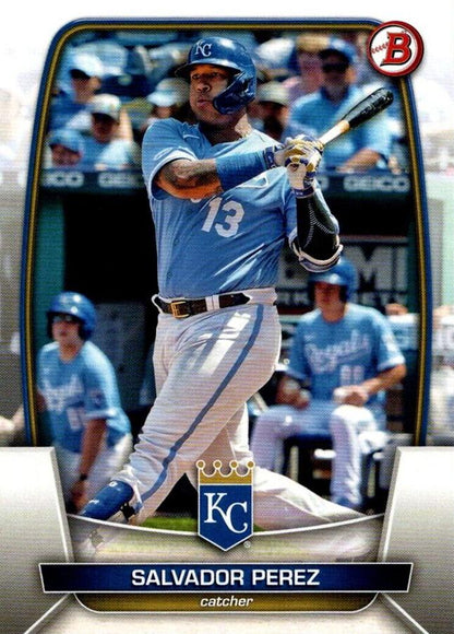 2023 Bowman Salvador Perez #16 Kansas City Royals