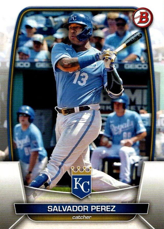 2023 Bowman Salvador Perez #16 Kansas City Royals
