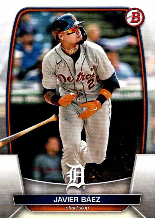 2023 Bowman Javier Baez #18 Detroit Tigers