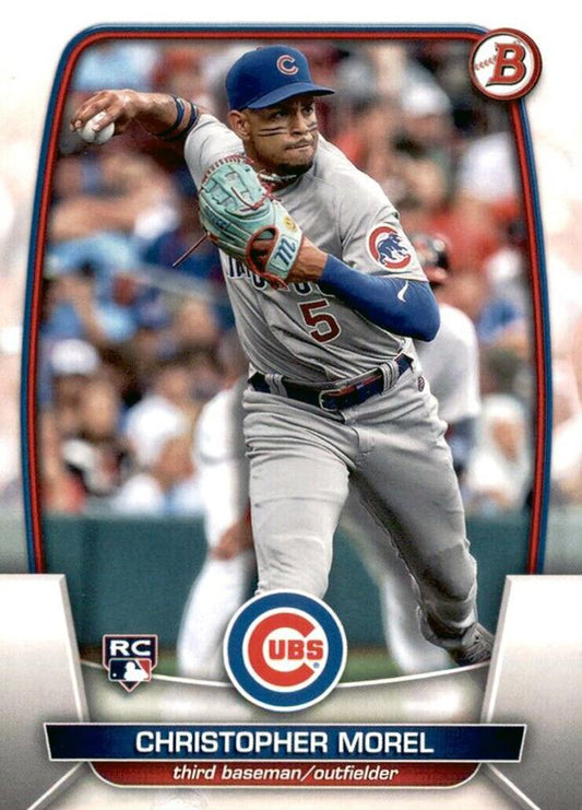 2023 Bowman Christopher Morel RC #34 Chicago Cubs