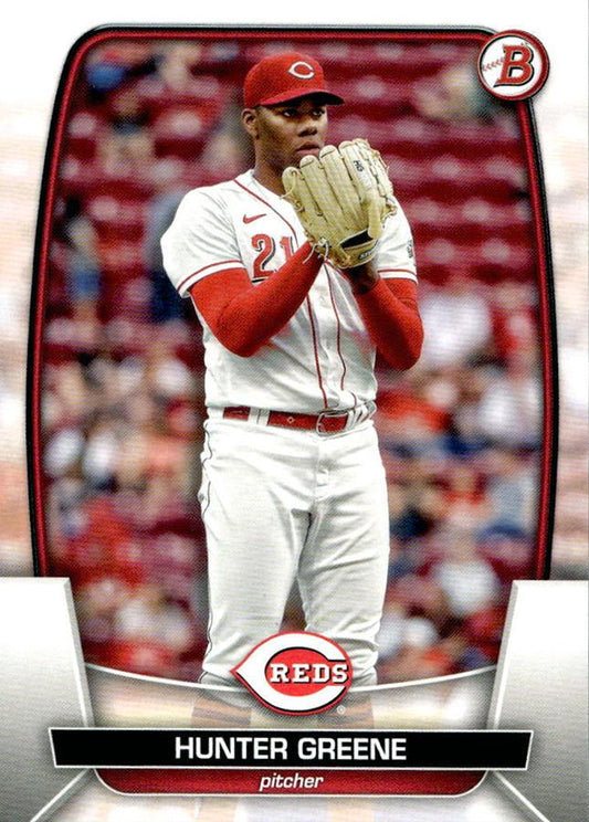 2023 Bowman Hunter Greene #35 Cincinnati Reds