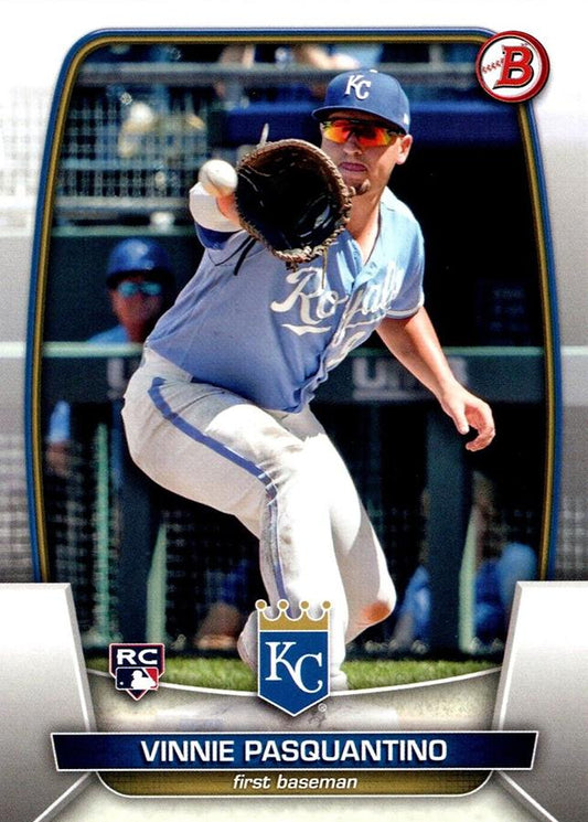 2023 Bowman Vinnie Pasquantino RC #37 Kansas City Royals