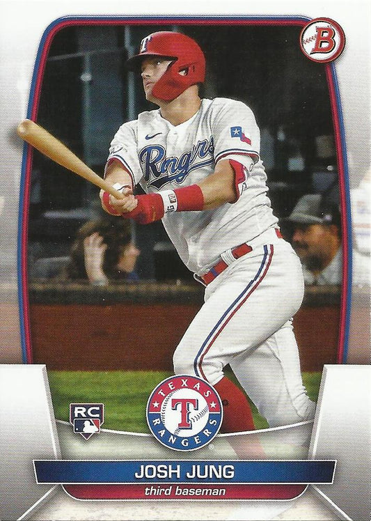 2023 Bowman Josh Jung RC #43 Texas Rangers
